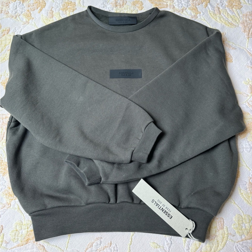 Fear of God Essentials kids crewneck sweatshirt
